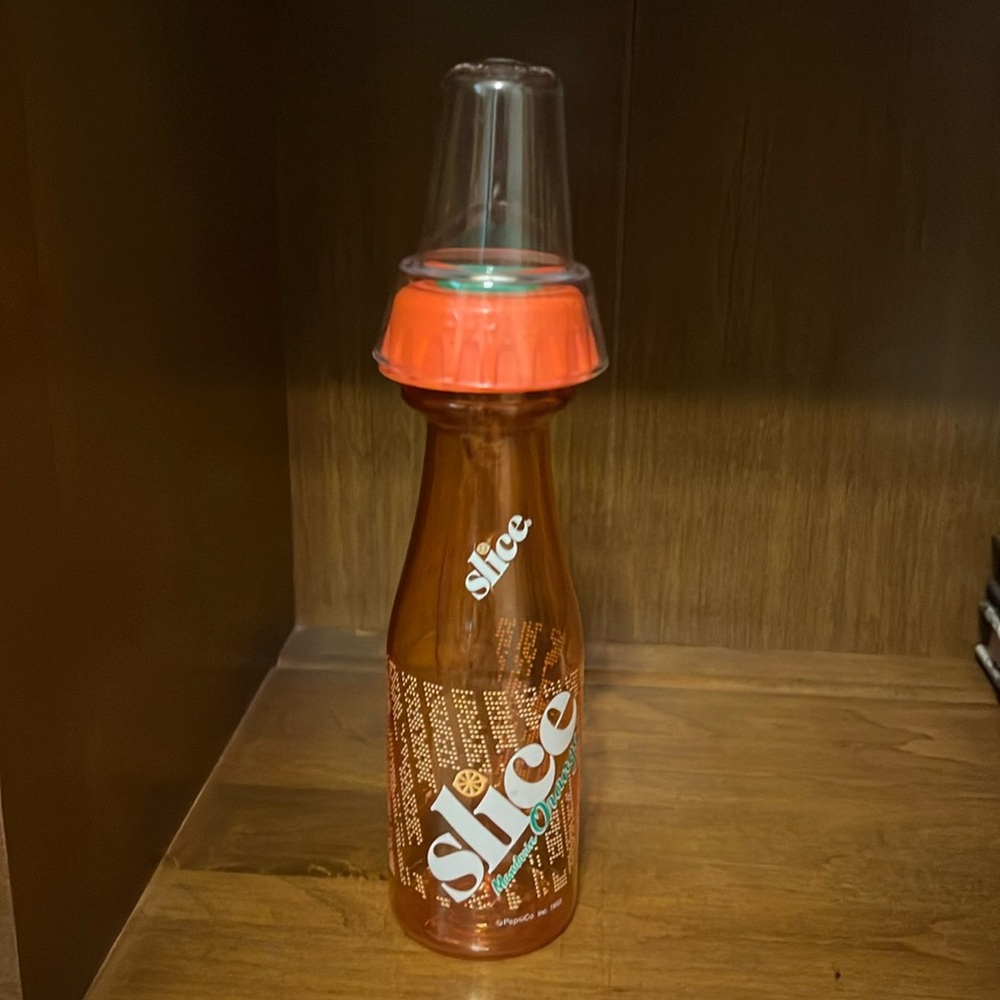 Vintage Munchkin Slice novelty baby bottle